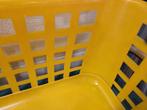 wasmand geel beccon plastics vintage, Ophalen of Verzenden, 'T Olde Gre-j, Info@toldegrej.nl, Endepoelstraat 20f Didam