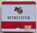 Sigarenblikje Ritmeester Ritme Extra Milt (leeg), Ophalen of Verzenden, Gebruikt, Tabaksdoos of Verpakking