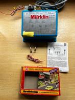 Märklin lichttrafo + overweg waarschuwingslichten., Ophalen of Verzenden, Zo goed als nieuw, Märklin, Transformator of Voeding