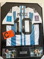 Gesigneerd shirt + aanvoedersband Lionel Messi WK 2022, Verzamelen, Ophalen of Verzenden, Zo goed als nieuw, Buitenlandse clubs