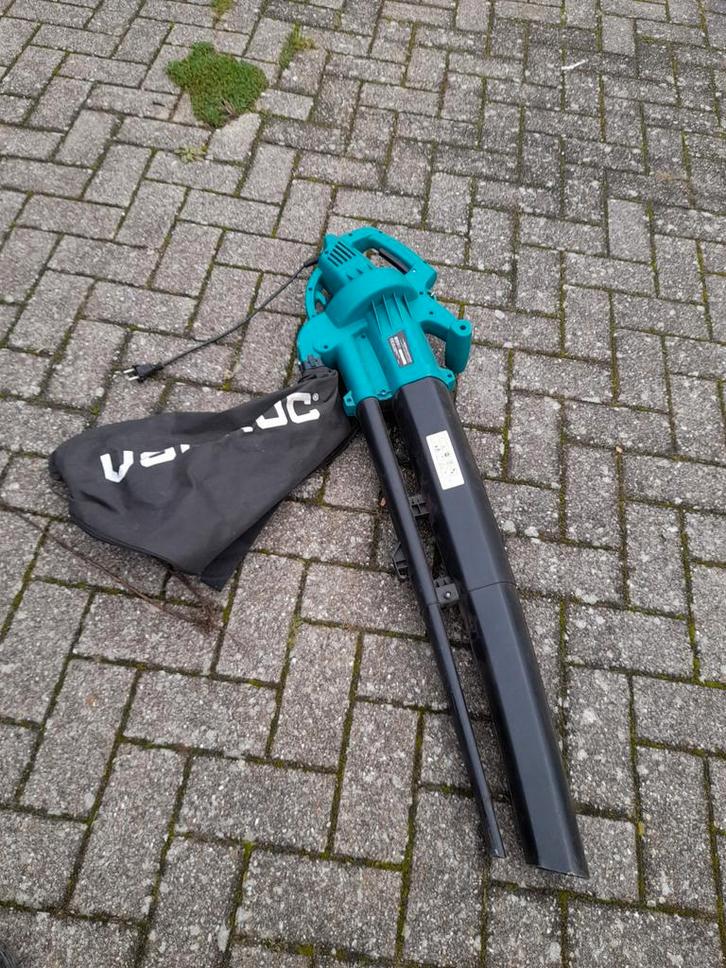 Elektrische bladblazer - Veru, Tuin en Terras, Bladblazers, Gebruikt, Handgedragen, Elektrisch, Met opvangzak, Ophalen
