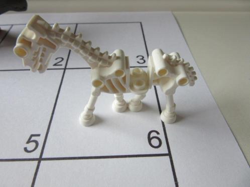 L155,6 LEGO DIEREN PAARD GERAAMTE WIT, SKELET, 59228, Kinderen en Baby's, Speelgoed | Duplo en Lego, Gebruikt, Lego, Losse stenen