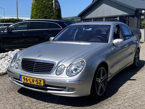 Mercedes-benz E-klasse 240 Avantgarde V6 2003 Roestvrij Trek, Auto's, Mercedes-Benz, Bedrijf, E-Klasse, ABS, Airbags, Airconditioning