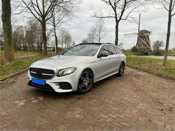 Mercedes E klasse 220 D AMG Pano Nightpakket beschikbaar voor biedingen