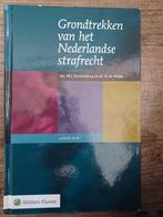 Grondtrekken van het Nederlandse strafrecht, Boeken, Studieboeken en Cursussen, Ophalen of Verzenden, Zo goed als nieuw