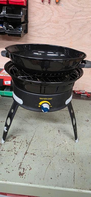 Cadac Safari Chef Gas Barbecue - Compact & Draagbaar. beschikbaar voor biedingen