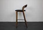 Artisan Neva Light bar chairs, 65 cm, Europees walnoot, zwar, Ophalen, Nieuw, Hout