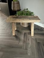 Stoere bijzettafel, Ophalen, Minder dan 55 cm, Zo goed als nieuw, 60 cm of meer