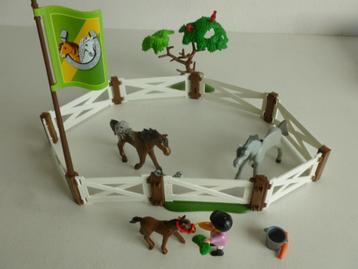 Playmobil Paarden Weide 6931 Vraagprijs beschikbaar voor biedingen