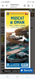 landkaart met 4x4track Oman, Fiets- of Wandelgids, Europa, Ophalen of Verzenden, Gelezen