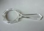 Vintage lucite / acryl vergrootglas: glazen lens, Antiek en Kunst, Ophalen of Verzenden