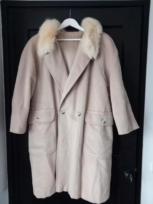 Wollen jas parka Max Mara, Kleding | Dames, Jassen | Winter, Zo goed als nieuw, Maat 38/40 (M), Beige, Ophalen of Verzenden