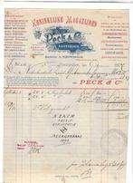 ned.zuid afrikaanse spoorweg mij.  peck&co 1897 briefhoofd, Verzenden, Zo goed als nieuw, Trein, Overige typen