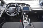 Honda Civic Tourer 1.8 Elegance 87dkm 1e eig. Navi LED Clima, Auto's, Honda, Te koop, Zilver of Grijs, Benzine, Gebruikt