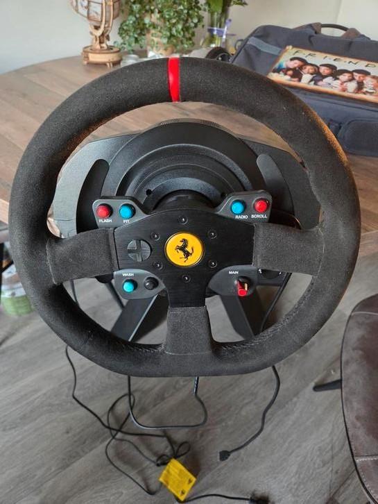 Thrustmaster T300 Ferrari / TM open wheel / TH8A Shifter, Spelcomputers en Games, Spelcomputers | Sony PlayStation Consoles | Accessoires