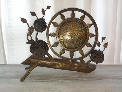 kunstsmeedwerk klok 40er jaren, Antiek en Kunst, Curiosa en Brocante, Ophalen of Verzenden