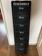 Planbord krijt, Huis en Inrichting, Woonaccessoires | Memoborden, Ophalen, Gebruikt, Krijtbord
