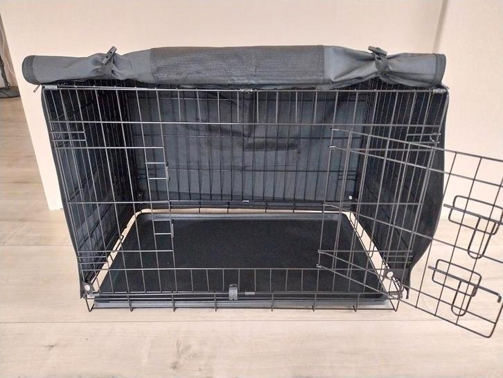 Nieuwe bench met speciale zwarte benchhoes, Dieren en Toebehoren, Hondenbenches, Ophalen of Verzenden