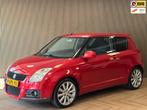 Suzuki Swift 1.6 Sport KEYLESS DEALER ONDERHOUDEN LEDER AIRC, Auto's, 125 pk, Gebruikt, Zwart, 4 cilinders