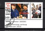 gestempelde zegel Jaar 2012: Leger des Heils met tab, Postzegels en Munten, Postzegels | Nederland, Ophalen of Verzenden, Na 1940