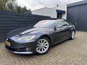 Tesla Model S 75D Base, Enhanced Autopilot, Pano, Carbon, Le beschikbaar voor biedingen
