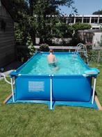 Intex zwembad, 200 tot 400 cm, Gebruikt, Rechthoekig, Opzetzwembad