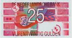 21-1590 Nederland 25 gulden 1989, Verzenden, 25 gulden, Los biljet