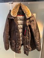 Nette winterjas Peuterey, Bruin, Maat 56/58 (XL), Ophalen of Verzenden, Gedragen
