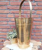 Antieke messing/koperen paraplubak jaren '40/'50, Ophalen of Verzenden, Gebruikt, Metaal