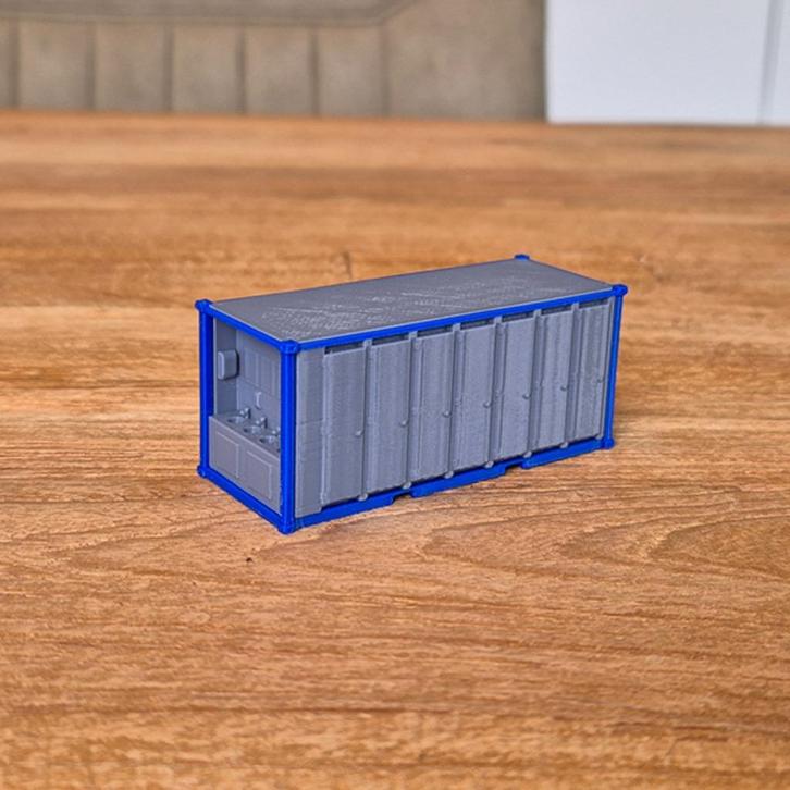 Toilet Unit 1-87, Hobby en Vrije tijd, Modelauto's | 1:87, Nieuw, Bus of Vrachtwagen, Overige merken, Ophalen of Verzenden