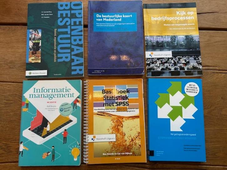 Studie boeken bedrijfs- en bestuurskunde, Boeken, Studieboeken en Cursussen, Zo goed als nieuw, HBO, Gamma, Ophalen of Verzenden