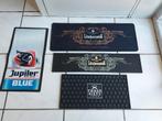 Barmatten / Bar Runners - Lindemans, Jupiler, Three Sixty, Ophalen of Verzenden, Gebruikt, Reclamebord, Plaat of Schild, Jupiler