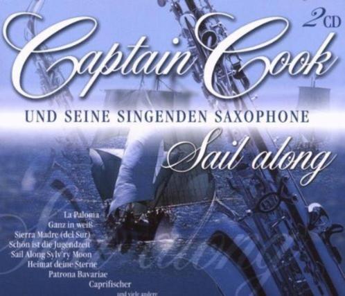 1533 - CAPTAIN COOK (SAXOPHONE) - SAIL ALONG - 2CD - NIEUW, Cd's en Dvd's, Cd's | Instrumentaal, Nieuw in verpakking, Verzenden