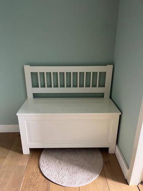Bankje met opbergruimte, Kinderen en Baby's, Kinderkamer | Tafels en Stoelen, Gebruikt, Stoel(en), Ophalen