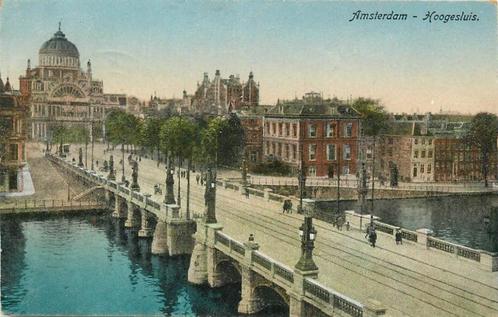 (304-072-015) Amsterdam Hoogesluis, Verzamelen, Ansichtkaarten | Nederland, Noord-Holland, Verzenden