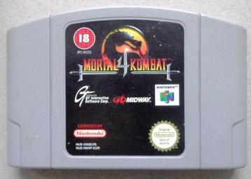 Mortal Kombat 4 voor de Nintendo 64 beschikbaar voor biedingen