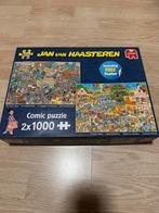 Jan van Haasteren 2 x 1000, Hobby en Vrije tijd, Denksport en Puzzels, Ophalen, Zo goed als nieuw
