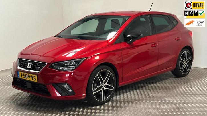 Seat Ibiza 1.0 TSI FR Limited Edition automaat benzine parke, Auto's, Seat, Bedrijf, Te koop, Ibiza, ABS, Achteruitrijcamera, Adaptive Cruise Control