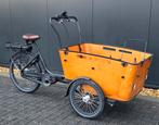 VOGUE Carry-3 3052km bakfiets met middenmotor Zwart, 4 kinderen of meer, Elektrisch, Zo goed als nieuw, Ophalen