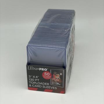 Super Thick 130PT Toploaders with Thick Card Sleeves beschikbaar voor biedingen