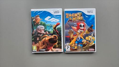 Nintendo Wii Spellen: Up (nieuw) & Zack and Wiki, Spelcomputers en Games, Games | Nintendo Wii, Gebruikt, Avontuur en Actie, 1 speler