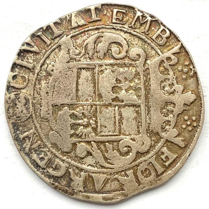 Emden 28 Stuber 1624-1637 zilver., Postzegels en Munten, Munten | Europa | Niet-Euromunten, Overige landen, Zilver, Ophalen of Verzenden