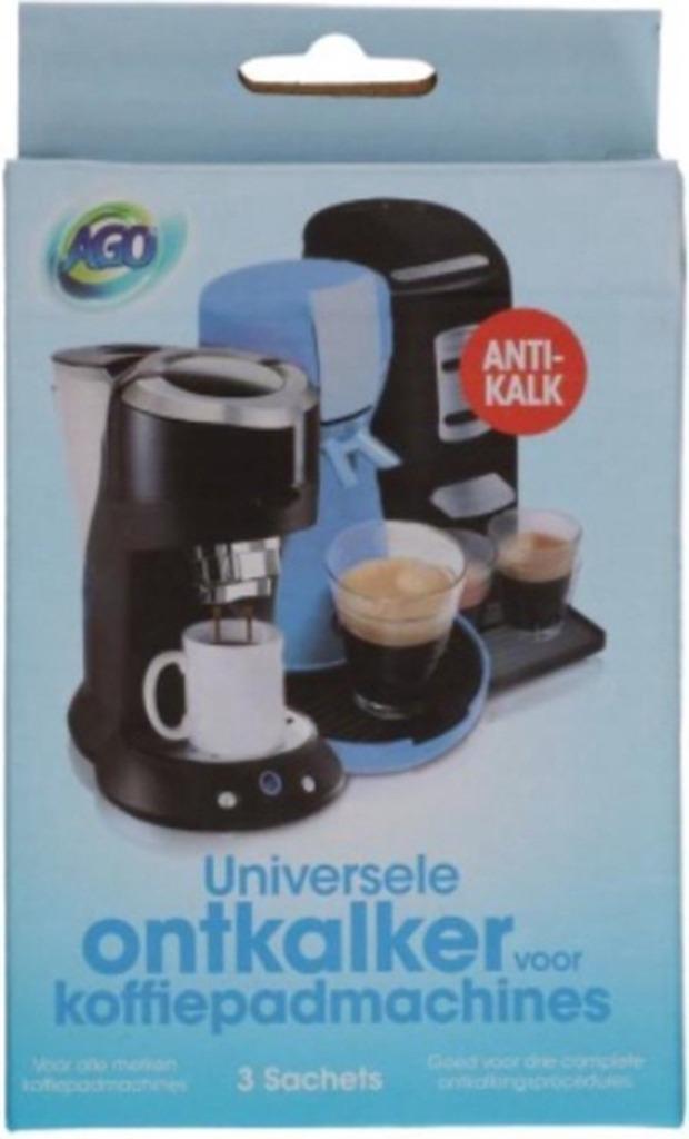Ago universele ontkalker koffiepadmachines, Witgoed en Apparatuur, Koffiemachine-accessoires, Nieuw, Ophalen of Verzenden