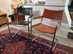 Matteo Grassi MG5 Stoel Chair Marcel Breuer Mart Stam, Ophalen, Zwart, Leer, Zo goed als nieuw