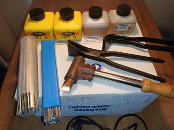 soldeer-set t.b.v. dakgoten & zinkwerk beschikbaar voor biedingen