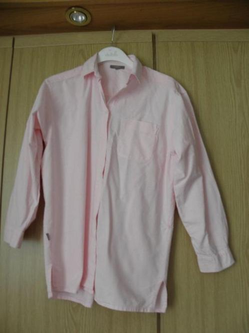Goedkope roze katoenen college blouse LINEA VENDUCCI mt 42, Kleding | Dames, Blouses en Tunieken, Gedragen, Maat 42/44 (L), Roze