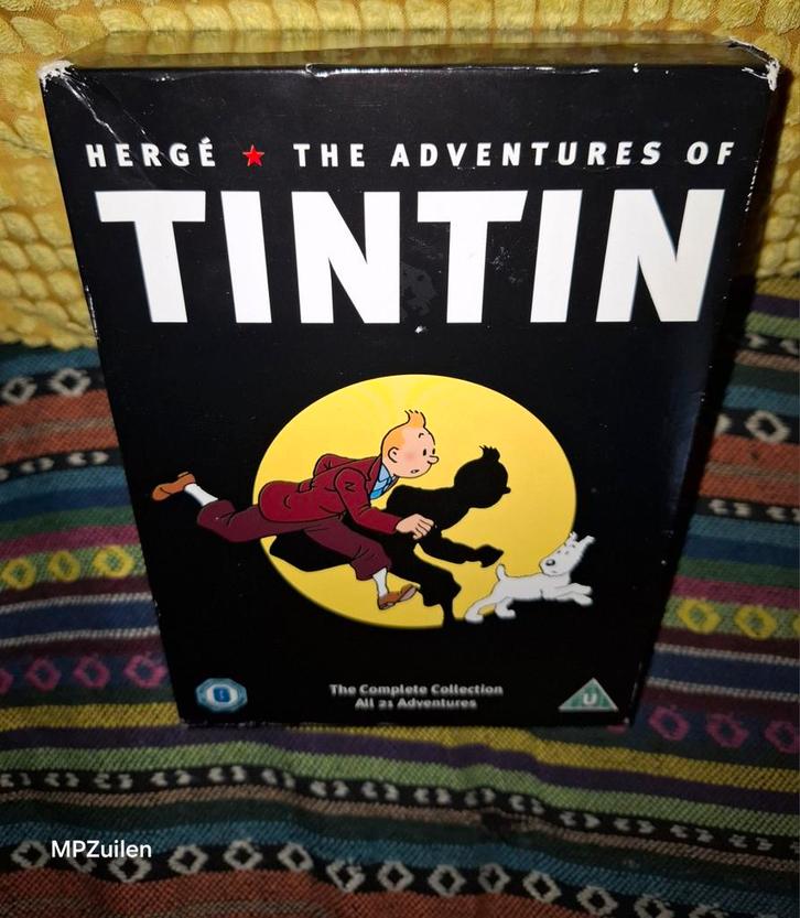 Avonturen van Kuifje  .. Complete Collection, Cd's en Dvd's, Dvd's | Tekenfilms en Animatie, Zo goed als nieuw, Europees, Tekenfilm