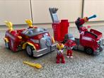 2x Paw patrol Marshall brandweerwagens met water en vuur, Ophalen of Verzenden, Zo goed als nieuw