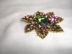 ﻿€22,50 GAVE BROCHE MET AURORABOREALIS - ooq, Verzenden, Overige materialen, Broche, Met edelsteen