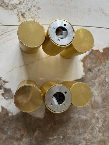 2x Design spot messing 2-lichts verstelbaar - Michael beschikbaar voor biedingen